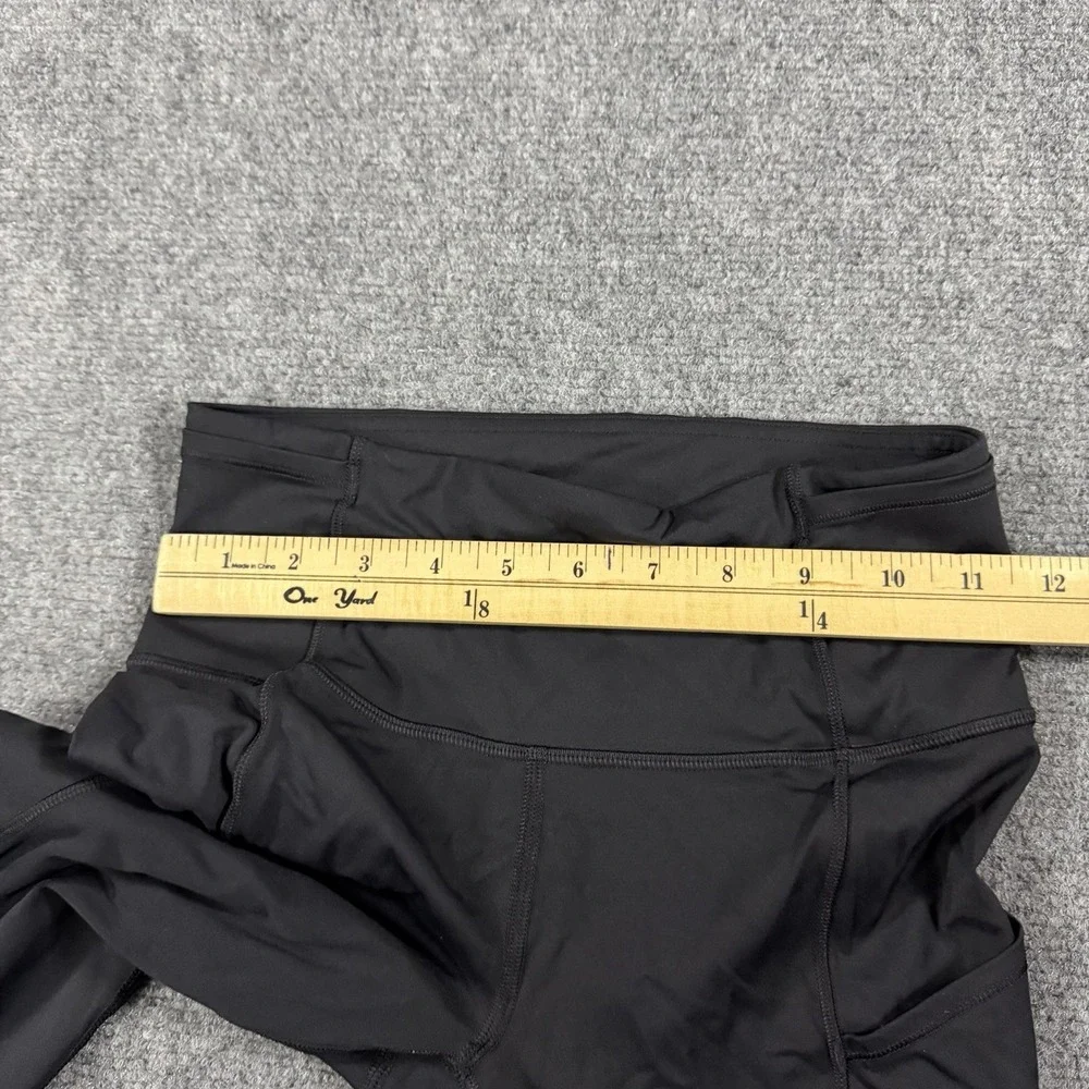 Lululemon Fast And Free Shorts Womens 4 Black 10